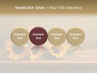 Bouquet Autumn Layout PowerPoint Template