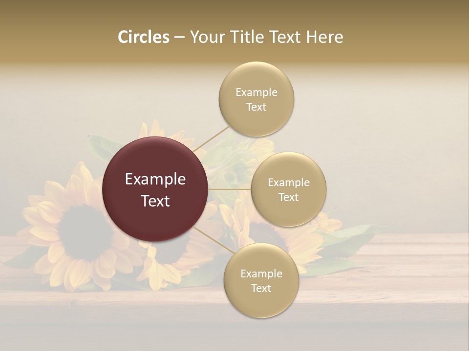 Bouquet Autumn Layout PowerPoint Template