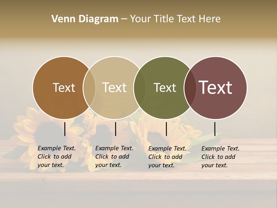 Bouquet Autumn Layout PowerPoint Template