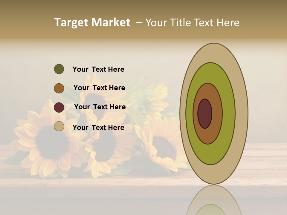Bouquet Autumn Layout PowerPoint Template