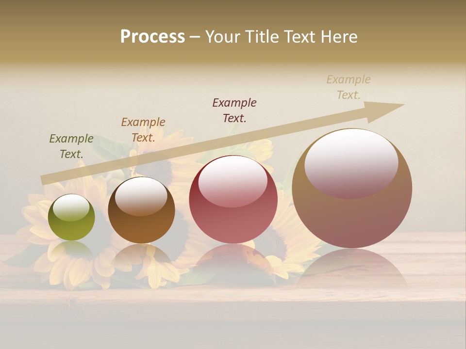 Bouquet Autumn Layout PowerPoint Template