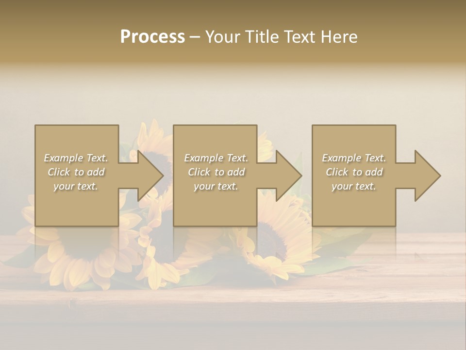 Bouquet Autumn Layout PowerPoint Template