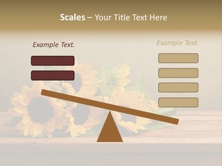 Bouquet Autumn Layout PowerPoint Template