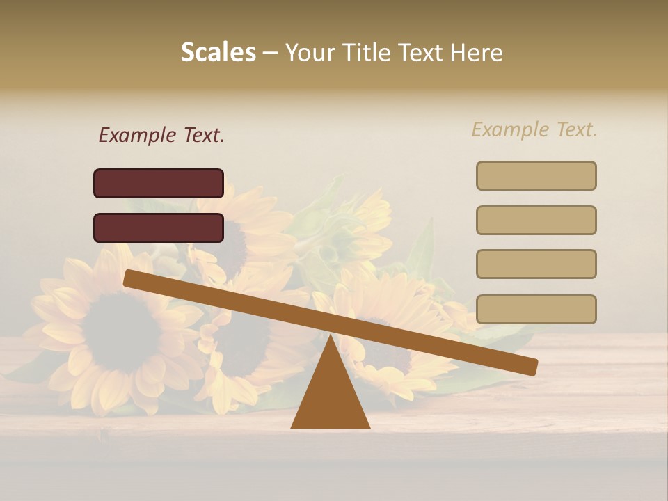 Bouquet Autumn Layout PowerPoint Template