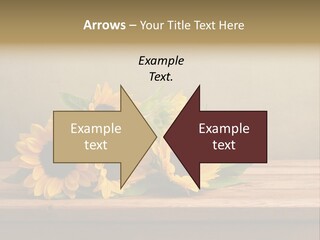 Bouquet Autumn Layout PowerPoint Template