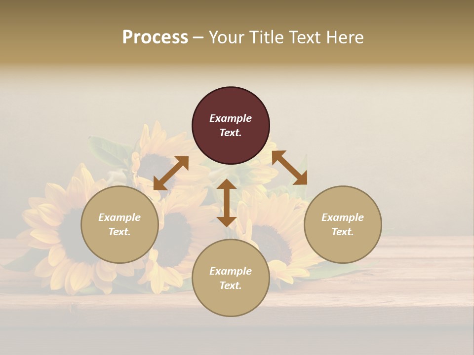 Bouquet Autumn Layout PowerPoint Template