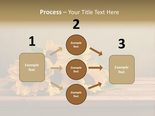 Bouquet Autumn Layout PowerPoint Template