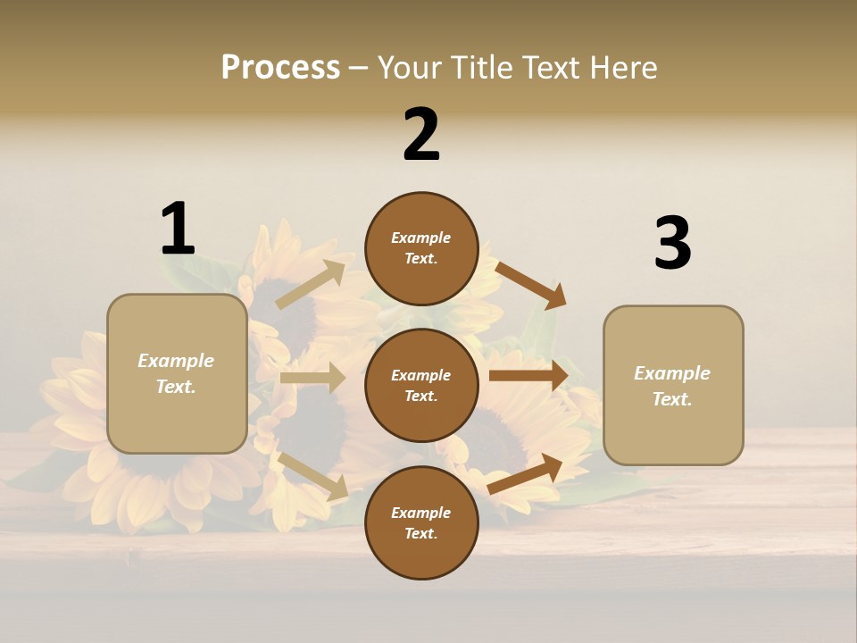 Bouquet Autumn Layout PowerPoint Template