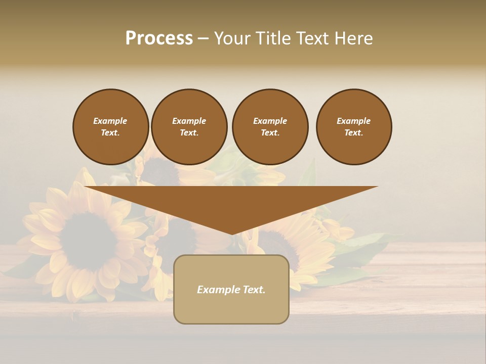 Bouquet Autumn Layout PowerPoint Template