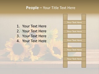 Bouquet Autumn Layout PowerPoint Template