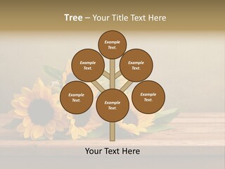Bouquet Autumn Layout PowerPoint Template