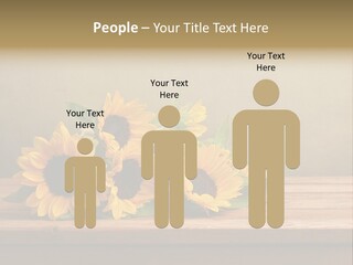 Bouquet Autumn Layout PowerPoint Template