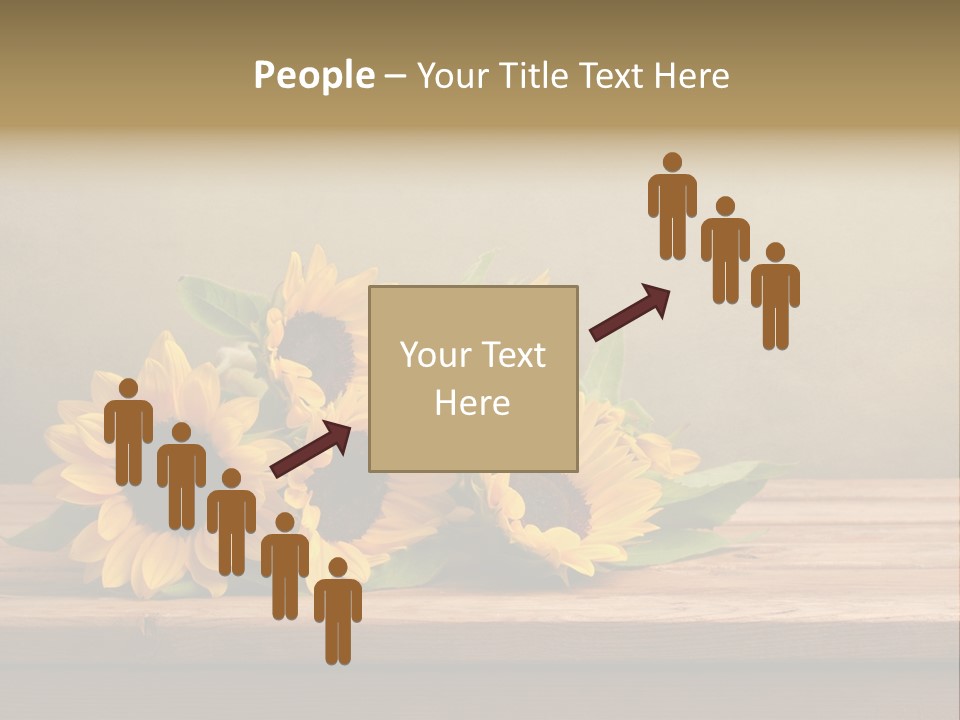 Bouquet Autumn Layout PowerPoint Template