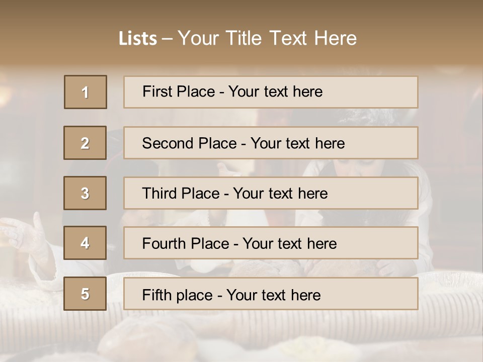 Prepare Traditional Cook PowerPoint Template