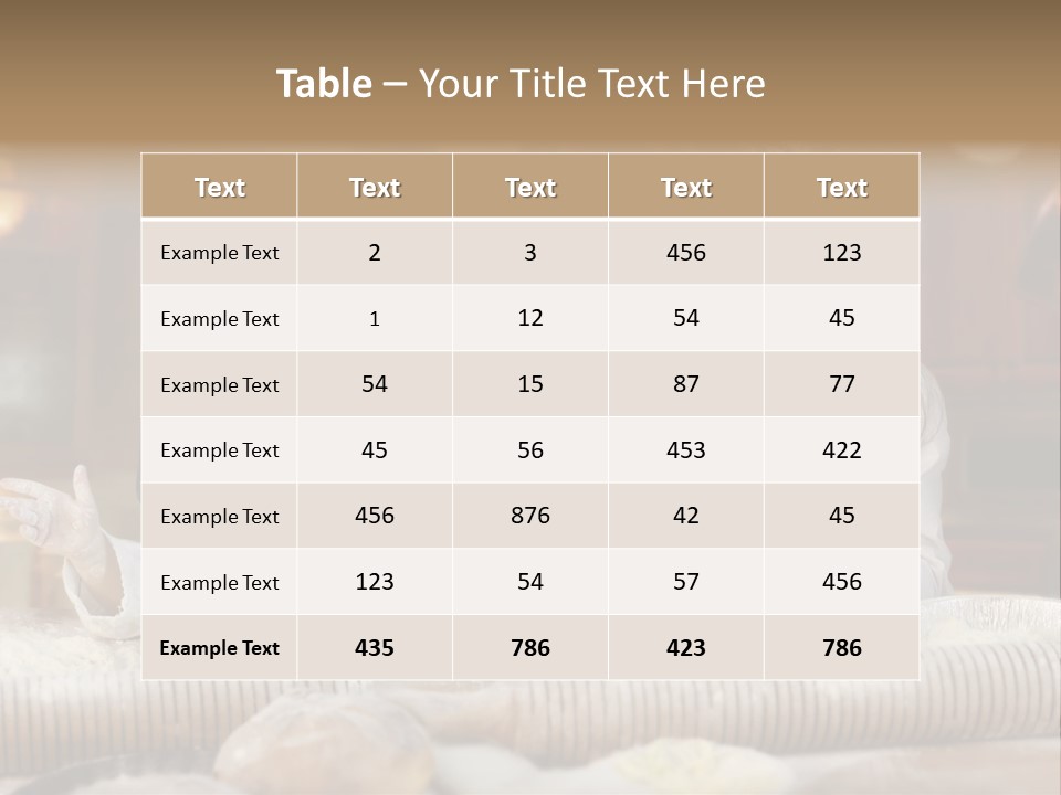Prepare Traditional Cook PowerPoint Template