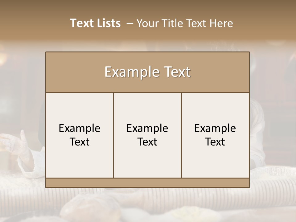 Prepare Traditional Cook PowerPoint Template