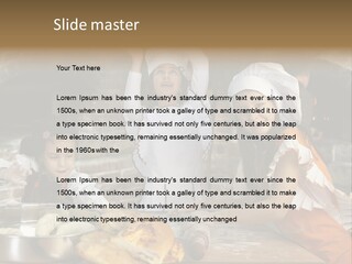 Working Food Bakery PowerPoint Template