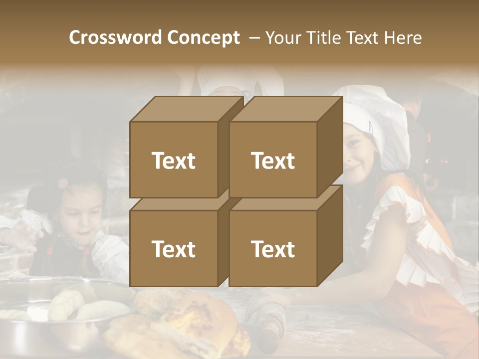 Working Food Bakery PowerPoint Template