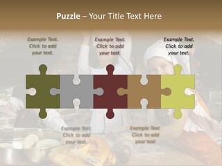 Working Food Bakery PowerPoint Template
