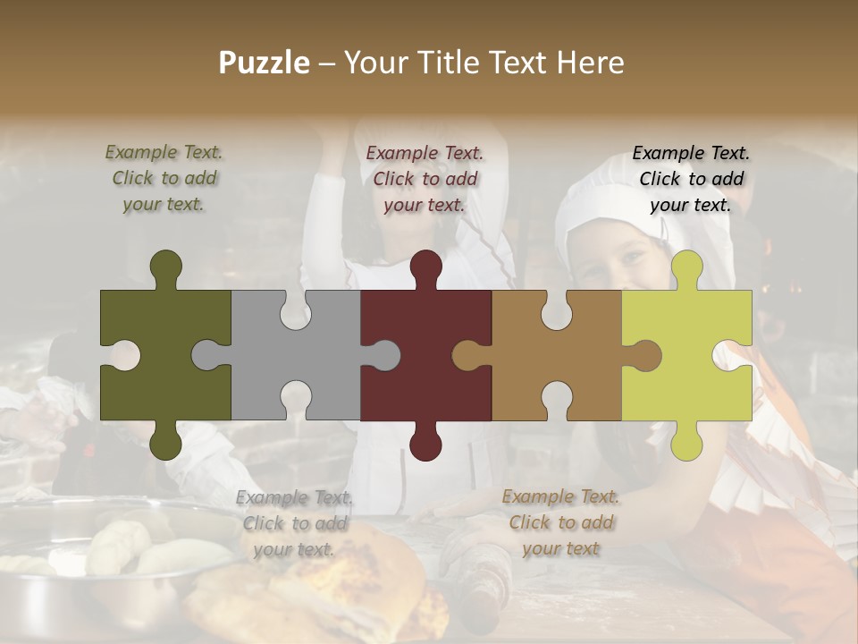 Working Food Bakery PowerPoint Template