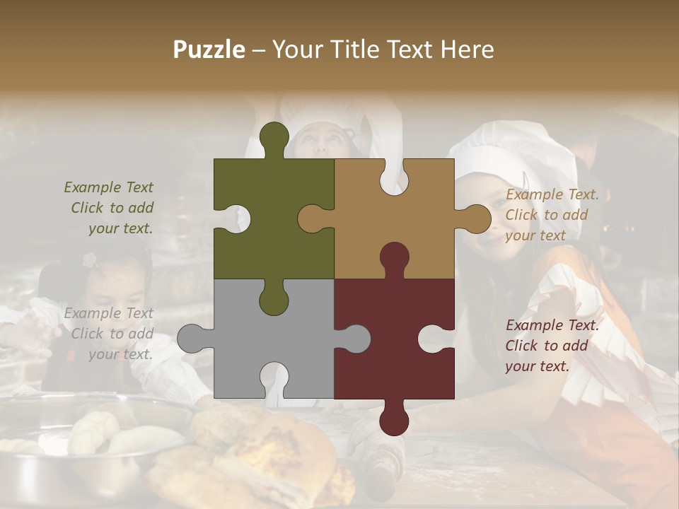 Working Food Bakery PowerPoint Template