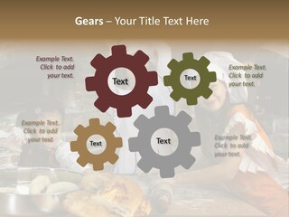 Working Food Bakery PowerPoint Template