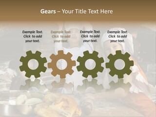 Working Food Bakery PowerPoint Template