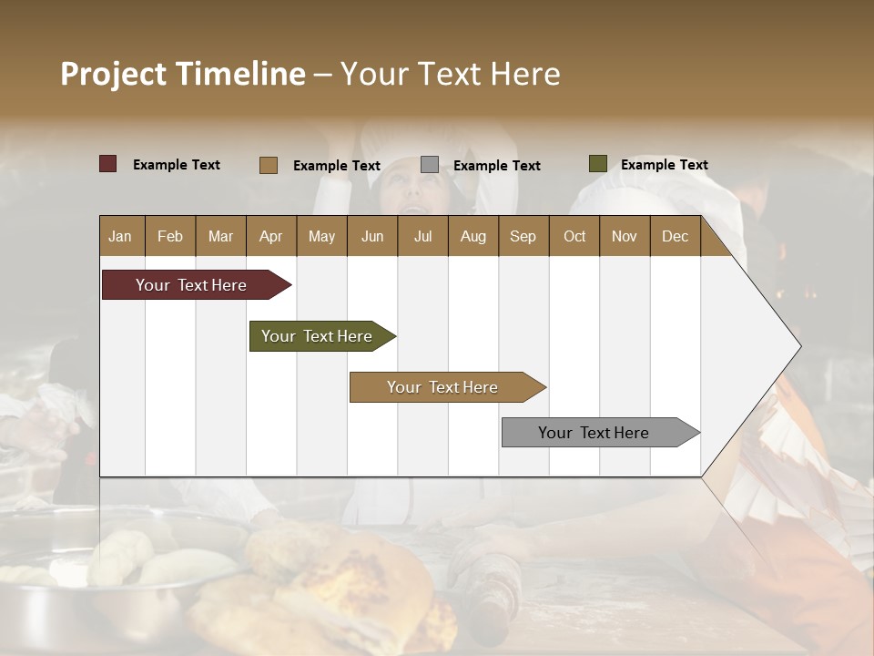 Working Food Bakery PowerPoint Template