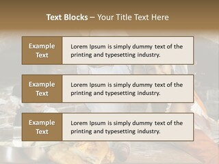 Working Food Bakery PowerPoint Template