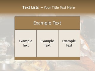 Working Food Bakery PowerPoint Template