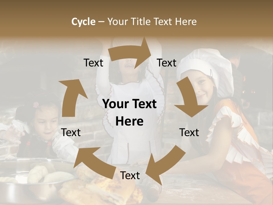 Working Food Bakery PowerPoint Template