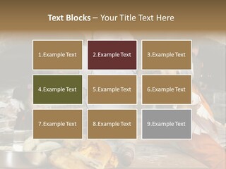 Working Food Bakery PowerPoint Template