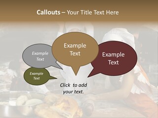 Working Food Bakery PowerPoint Template