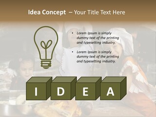 Working Food Bakery PowerPoint Template