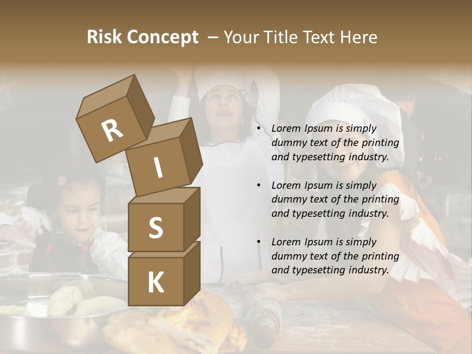 Working Food Bakery PowerPoint Template