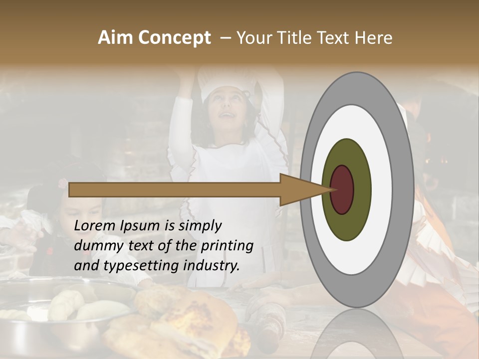 Working Food Bakery PowerPoint Template