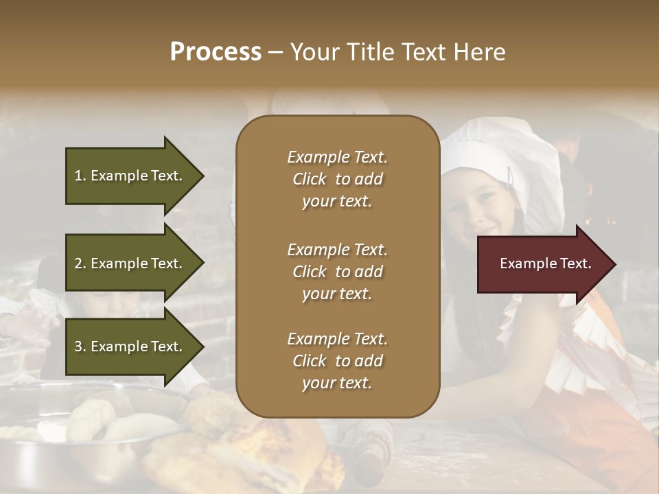 Working Food Bakery PowerPoint Template