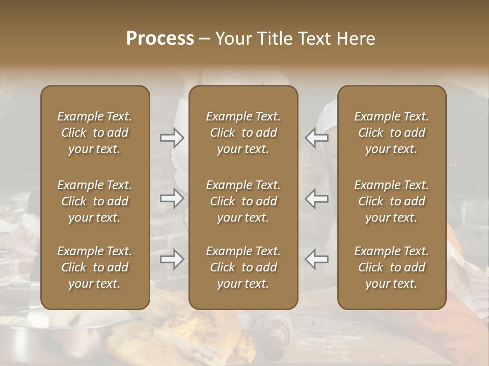 Working Food Bakery PowerPoint Template