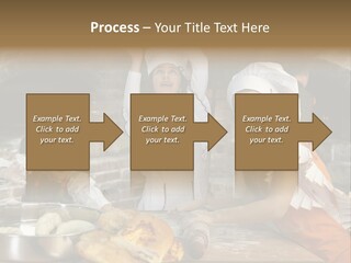 Working Food Bakery PowerPoint Template