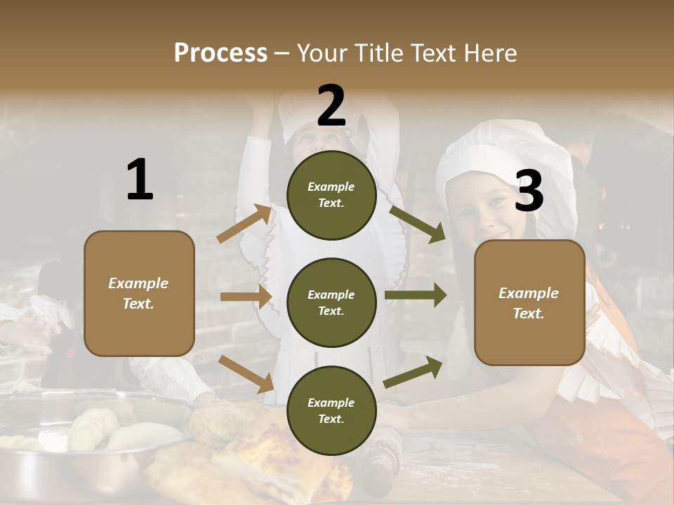Working Food Bakery PowerPoint Template