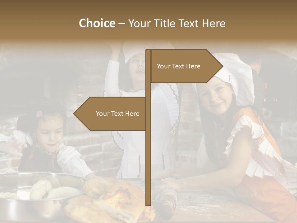 Working Food Bakery PowerPoint Template