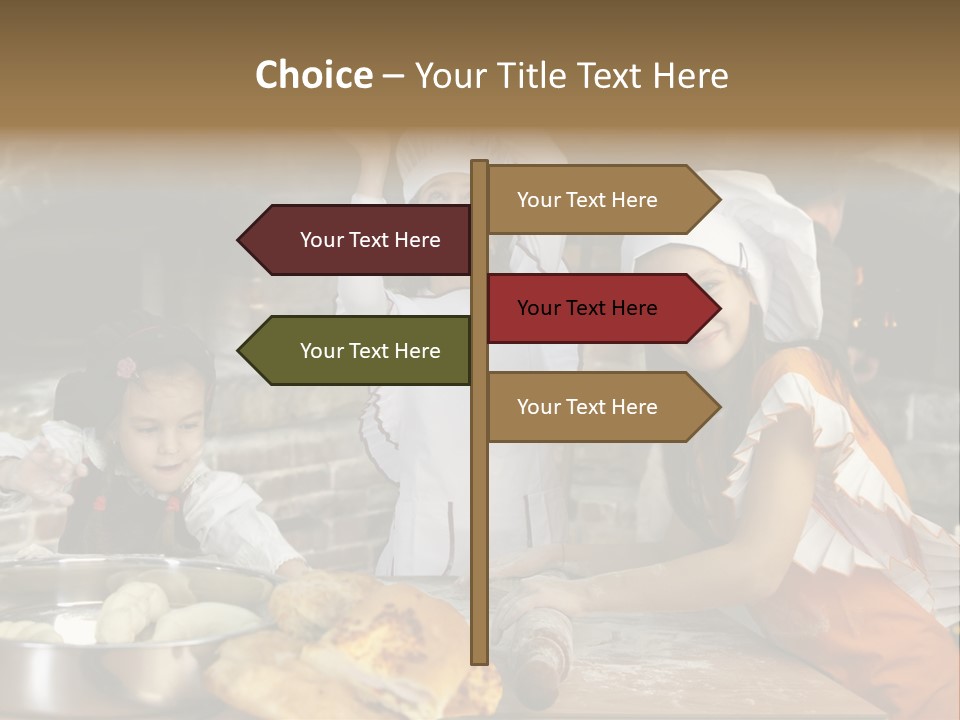 Working Food Bakery PowerPoint Template