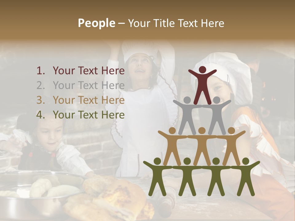 Working Food Bakery PowerPoint Template