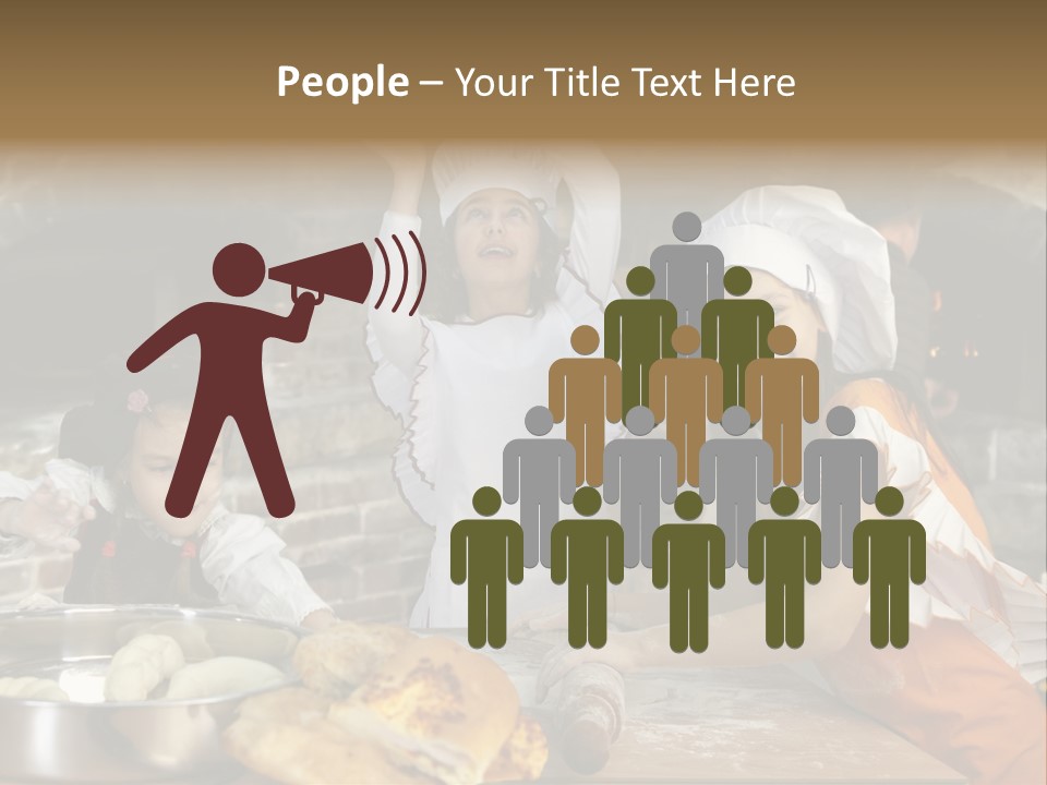 Working Food Bakery PowerPoint Template