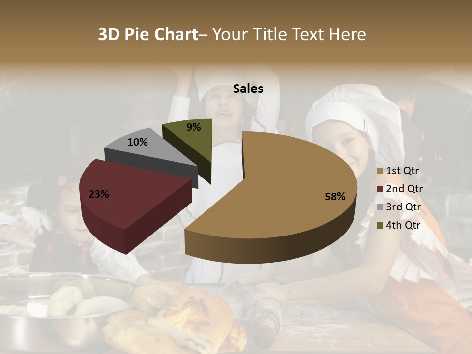 Working Food Bakery PowerPoint Template