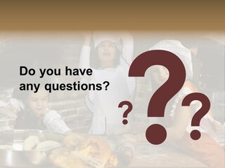 Working Food Bakery PowerPoint Template