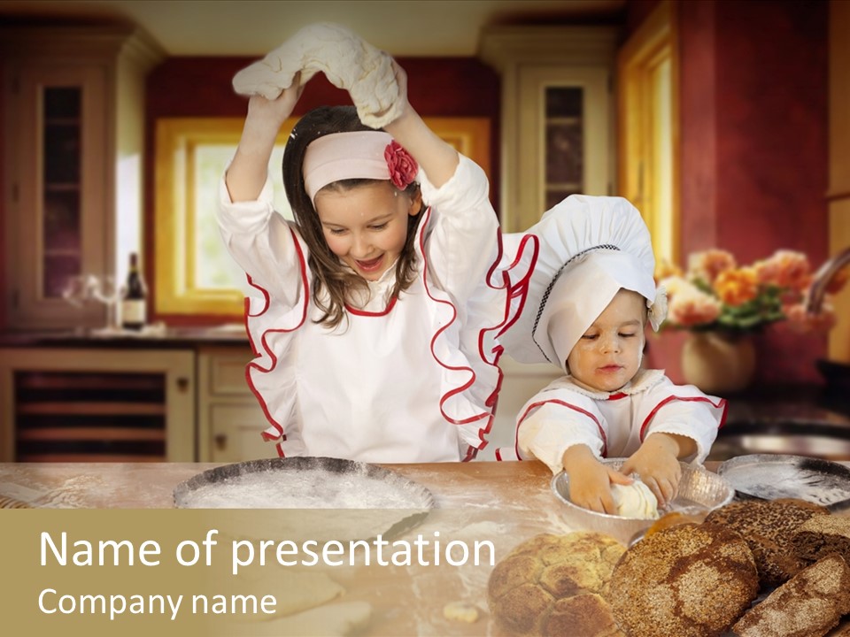 Help Room Children PowerPoint Template