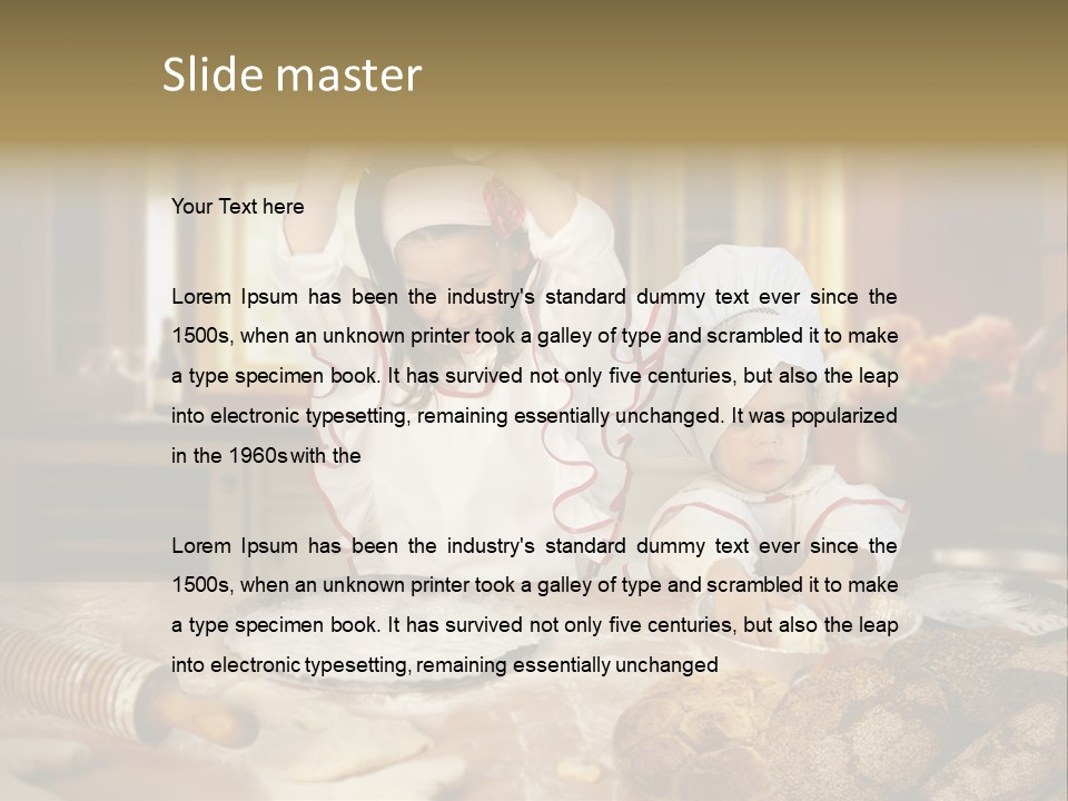 Help Room Children PowerPoint Template