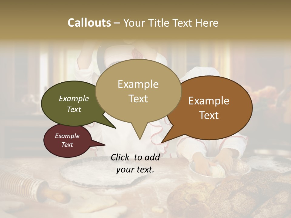 Help Room Children PowerPoint Template