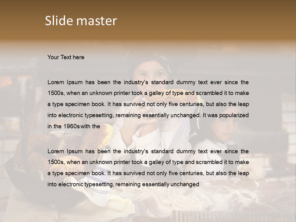 Apron Healthy Home PowerPoint Template